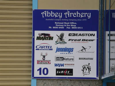 So that's the new Abbey sign